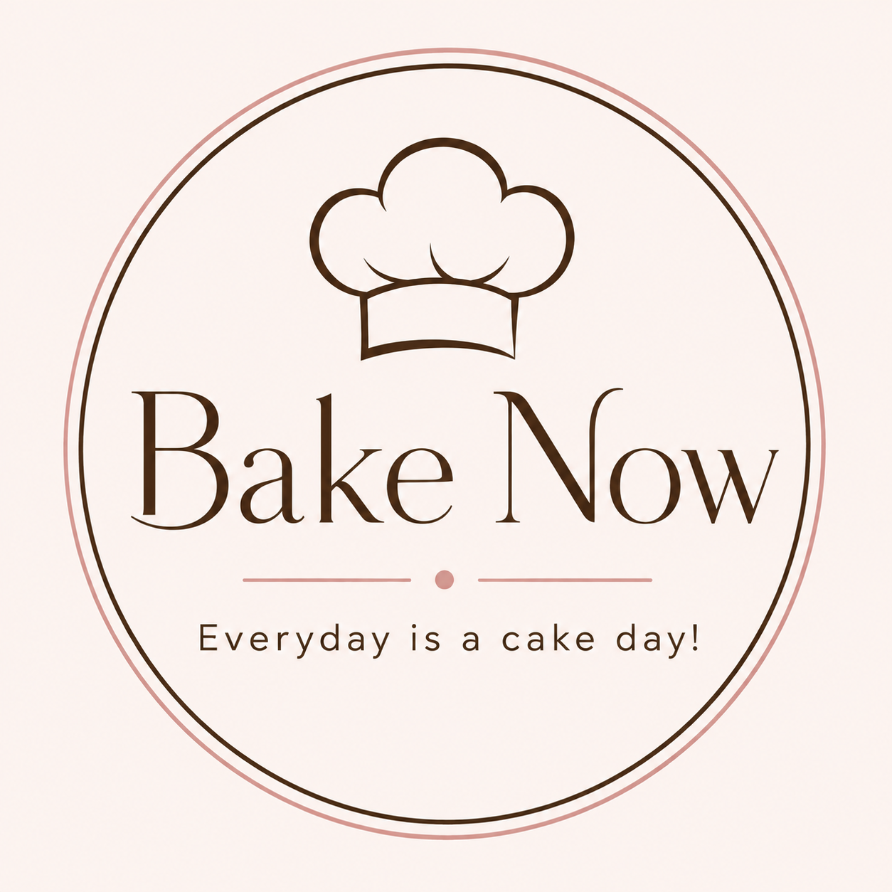 Bake Now — Everyday is a cake day.